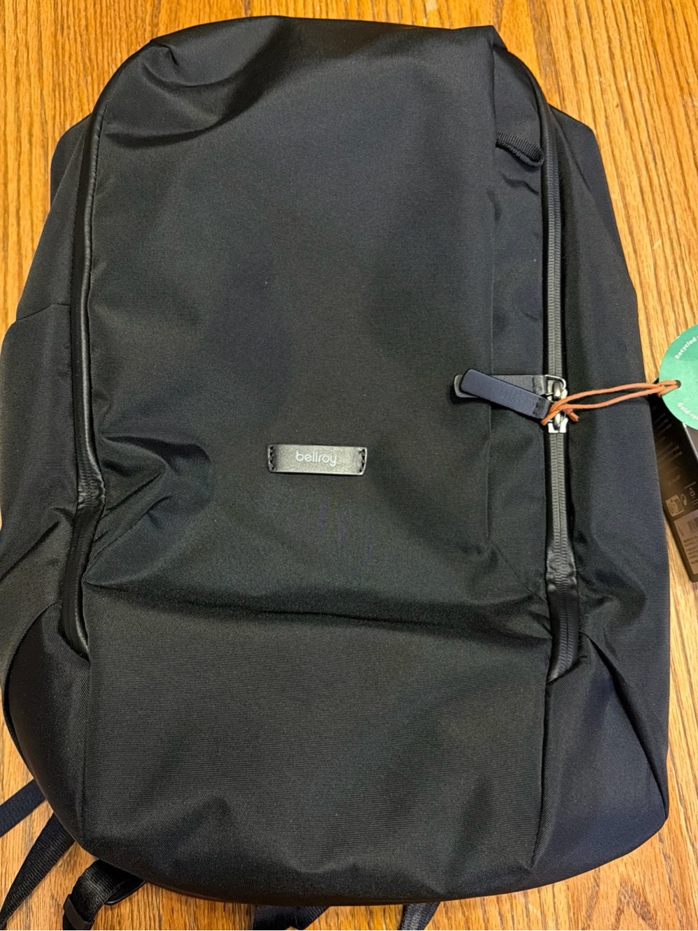 Bellroy Black Everyday Backpack — Minimal Commuter Pack